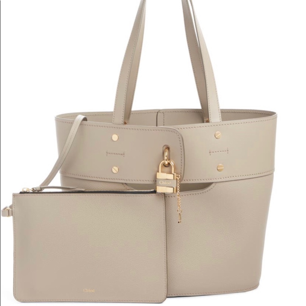 Chloe Aby Medium Leather Tote